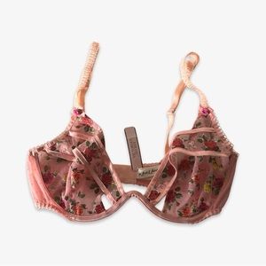 Eloise Underwire Bra | For Love & Lemons Victoria’s Secret NWT